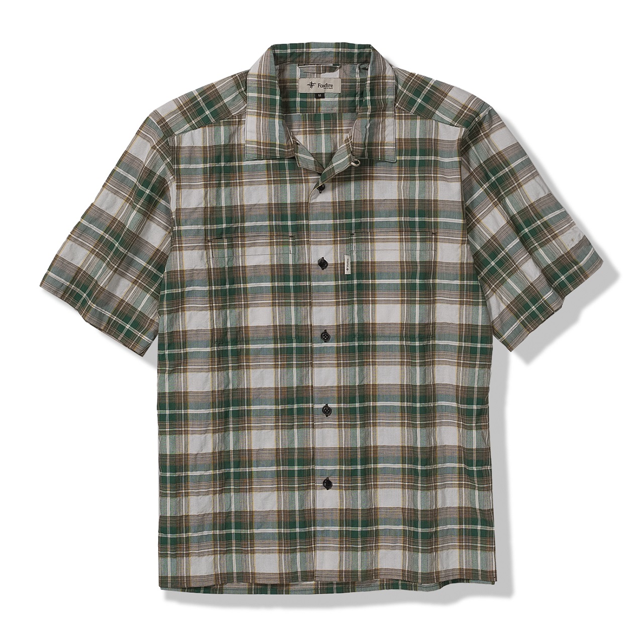CシールドサーフェスチェックOCシャツS/S (Men's) | Foxfire ブランド
