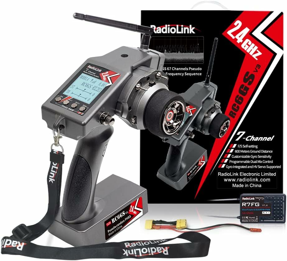 RadioLink RC6GS V3 R7FG 7ch Kumanda Seti (gyrolu)