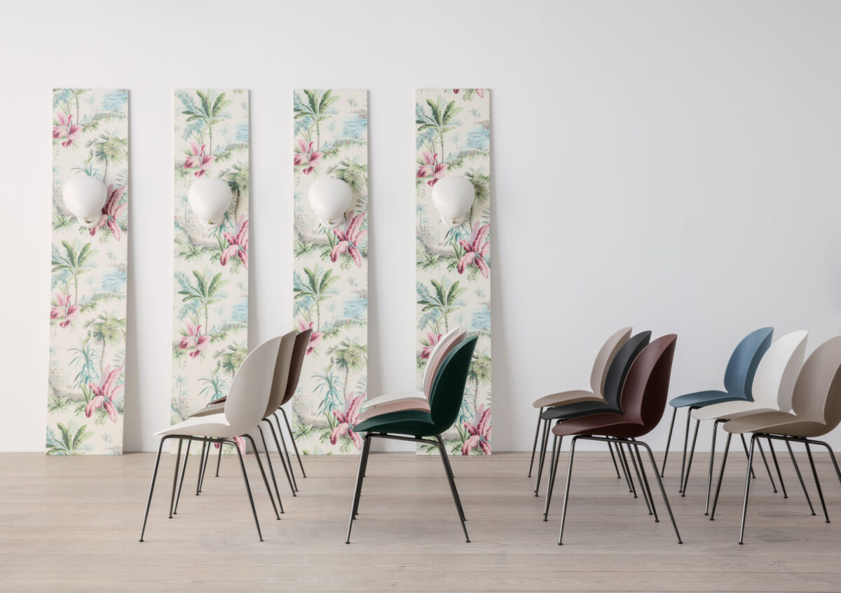 取付無料！GUBI ビートルチェア 姫系スウィートピンク ダイニング