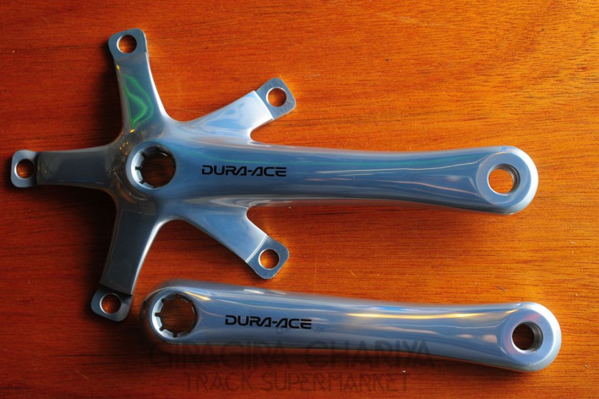 Shimano Dura Ace FC-7600 Track Crank Set (NJS) - Crank Sets