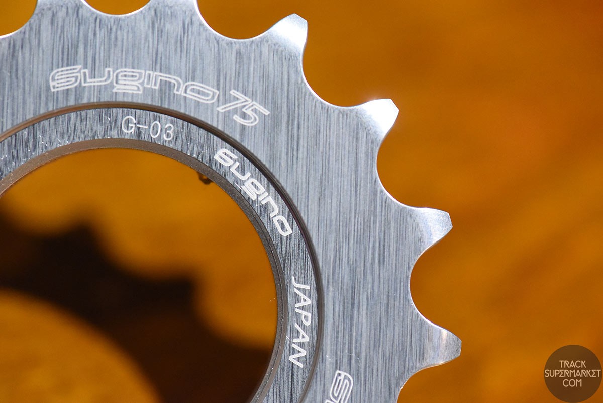 Sugino Super Gigas Cogs - Silver / Gold / Platinum (13T-17T