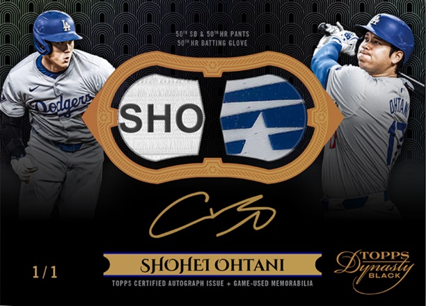 大谷の「50-50」トレカを新発売！ お宝カードを多数、封入で完売必至