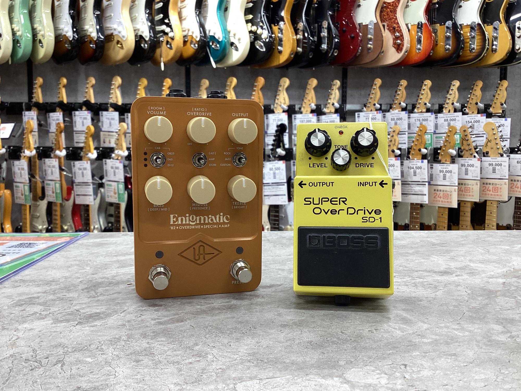 伝説のサウンドを足元で！】UAFX Enigmatic '82 Overdrive Special Amp