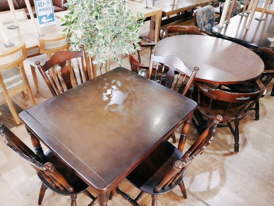 2点同時入荷！飛騨産業 ダイニング5点セットが買取入荷致しました