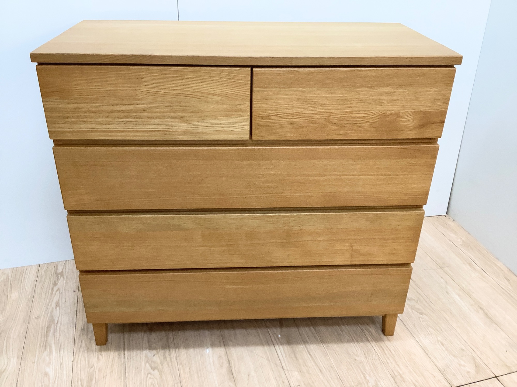 無印良品 タモ材 4段チェスト が入荷しました！｜2024年07月17日