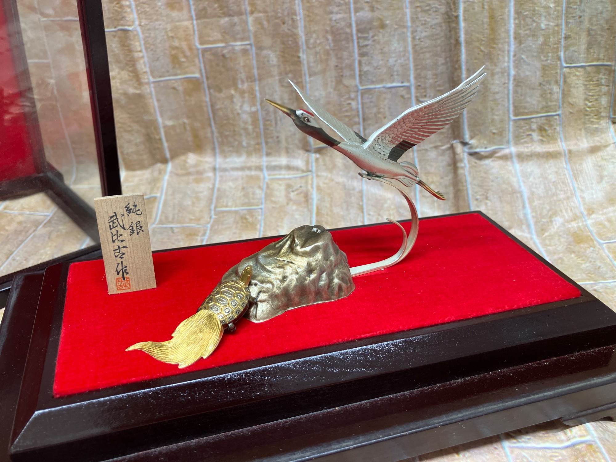 縁起のいい、鶴亀置物【武比古/タケヒコ】純銀 入荷しました。｜2026年
