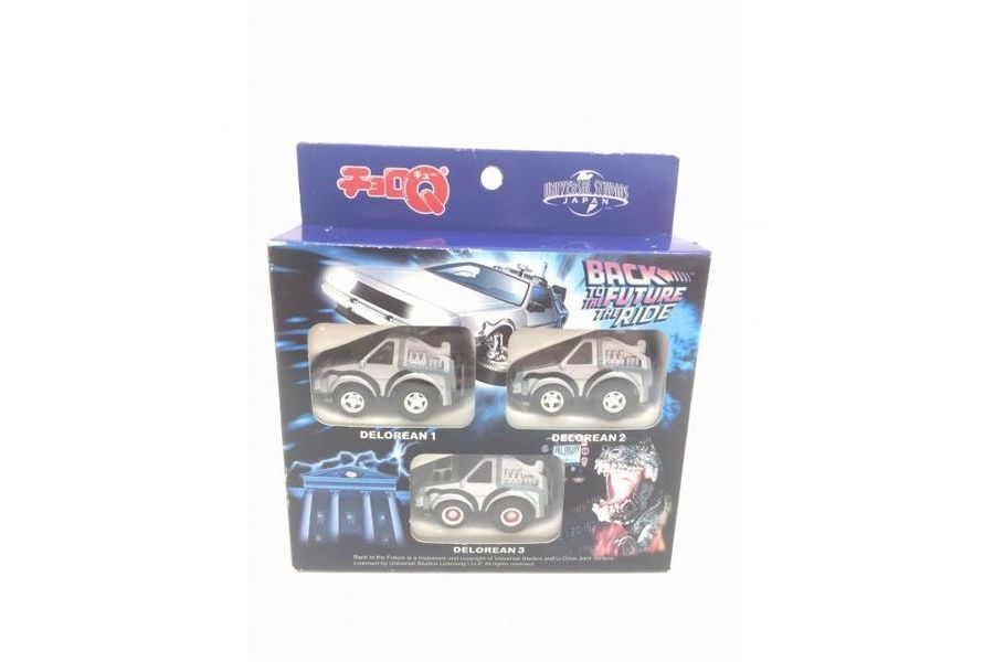 違い、わかりますか？デロリアンのチョロQセットが入荷しました