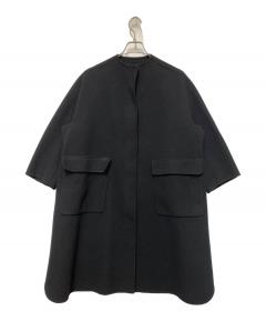 中古・古着通販】DRAWER (ドゥロワー) コート ブラック サイズ:36