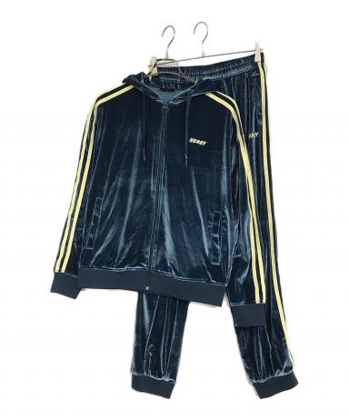 中古・古着通販】NERDY (ノルディ) ベロアセットアップジャージ