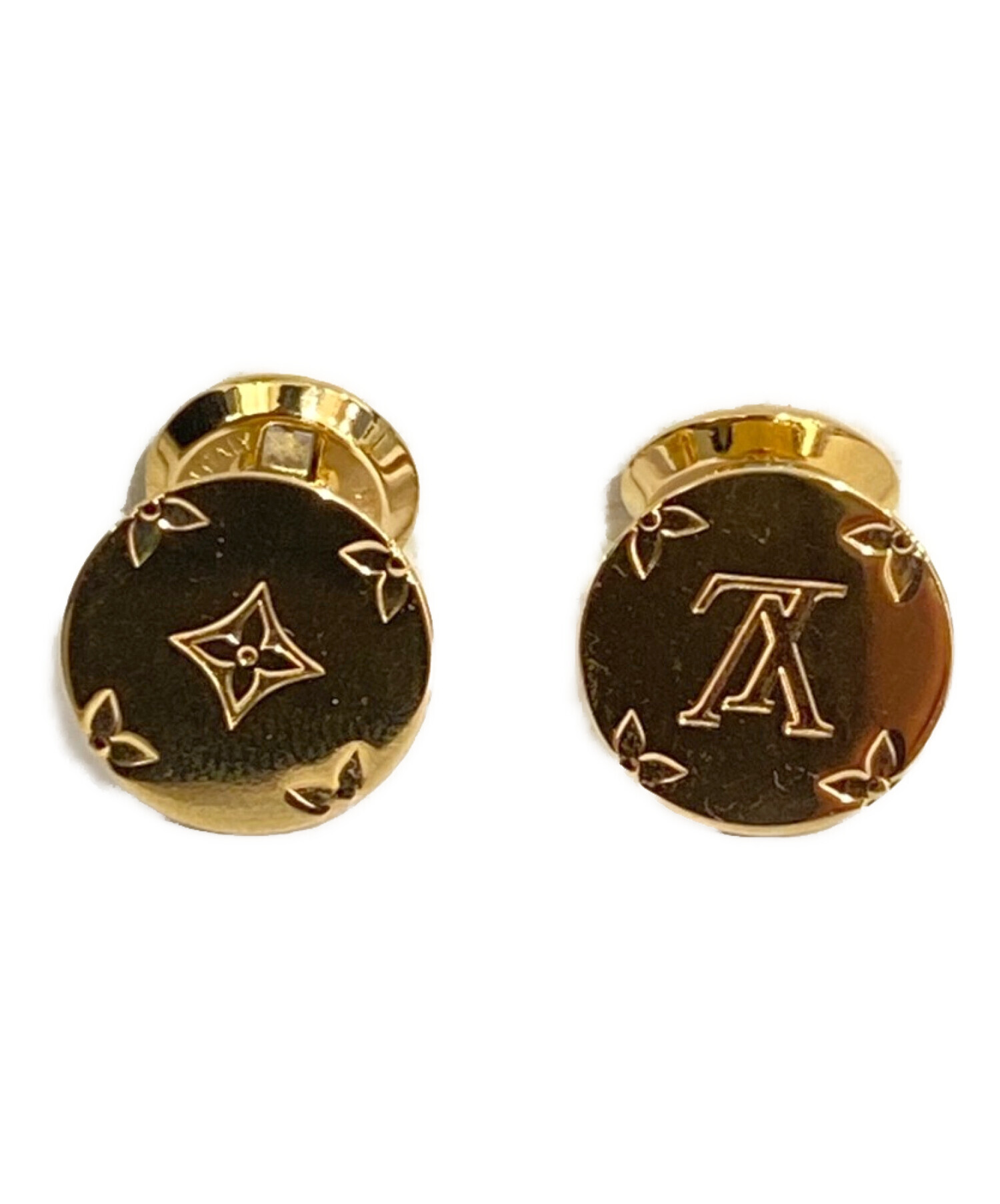 中古・古着通販】LOUIS VUITTON (ルイ ヴィトン) カフス ゴールド