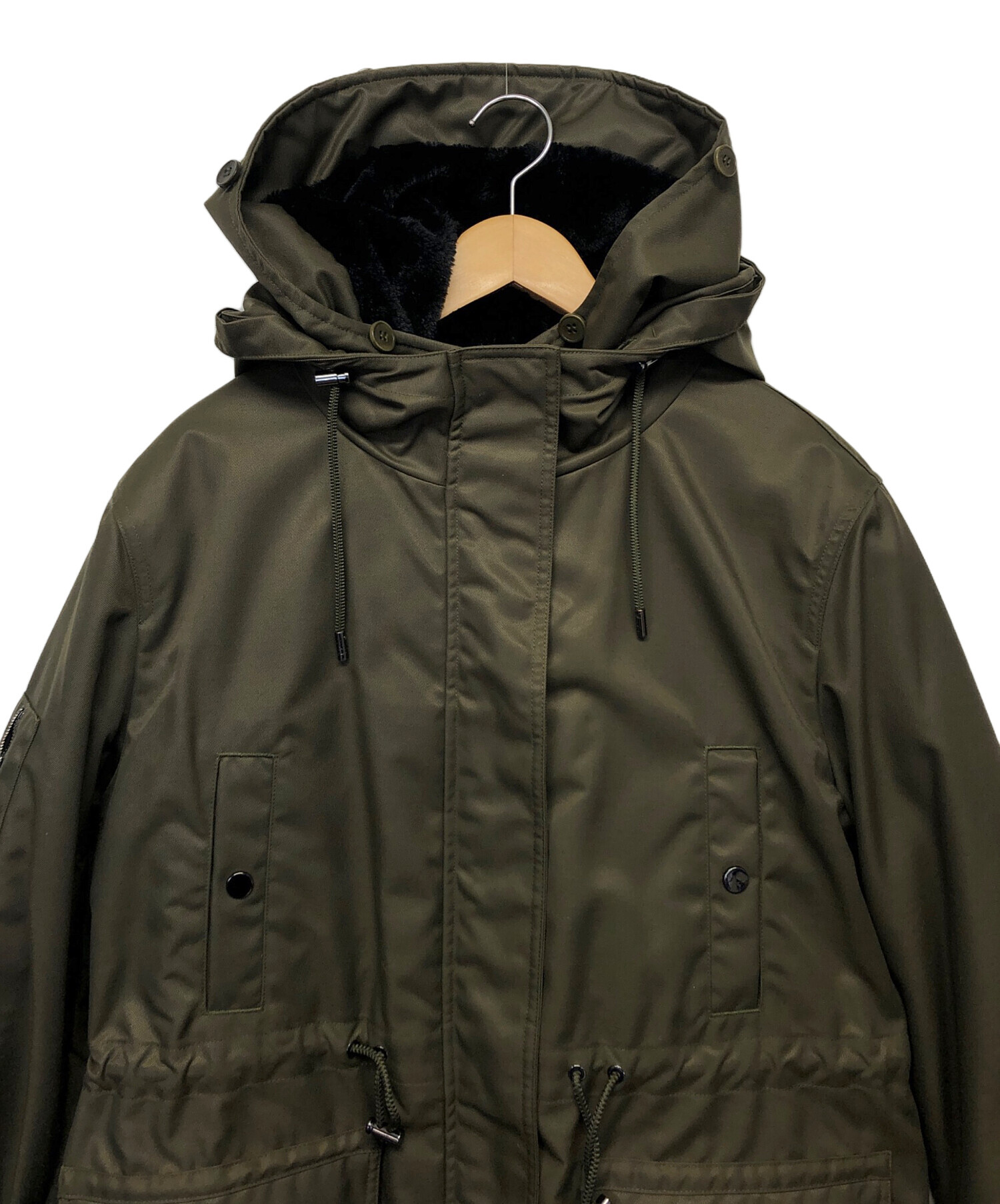 中古・古着通販】theory (セオリー) ライナー付モッズコート グリーン