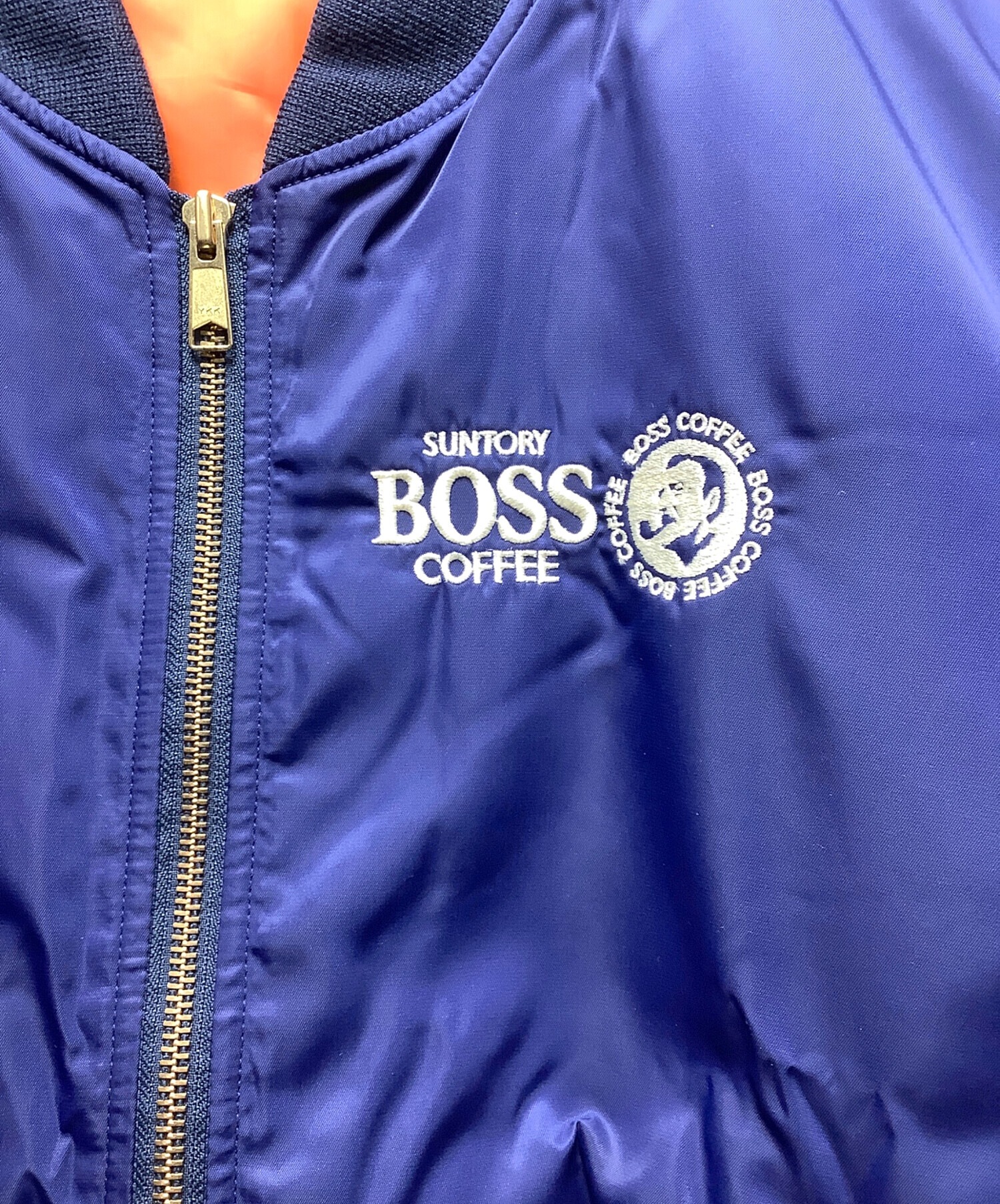 中古・古着通販】BOSS (ボス) スタジャン ネイビー サイズ:不明
