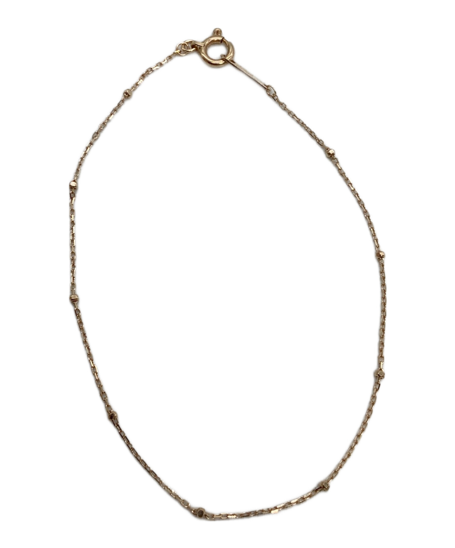 中古・古着通販】agete (アガット) ブレスレット ピンクゴールド