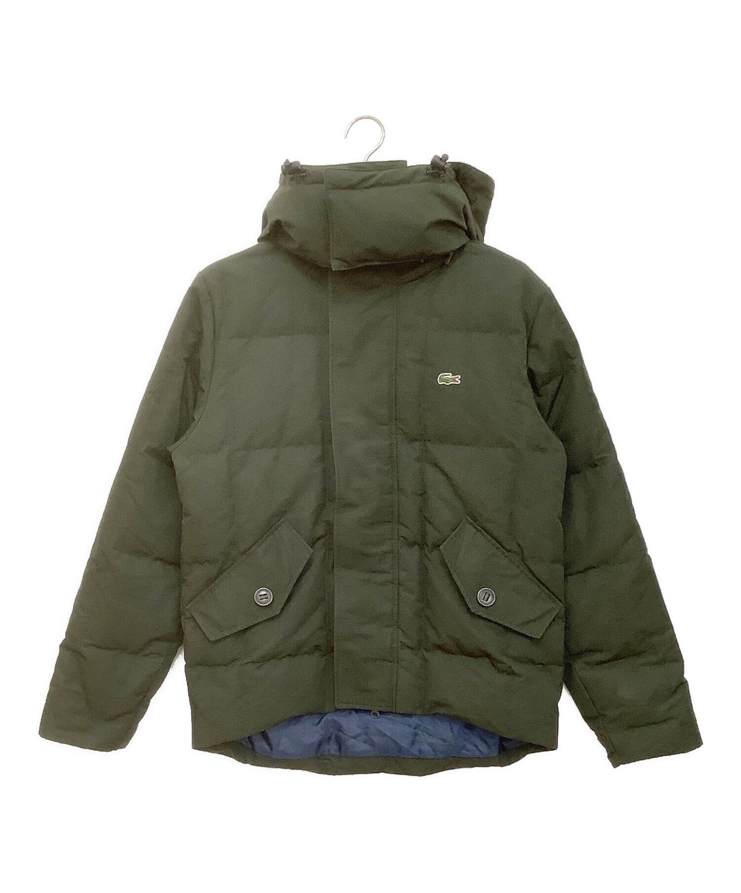 中古・古着通販】LACOSTE (ラコステ) ダウンジャケット オリーブ