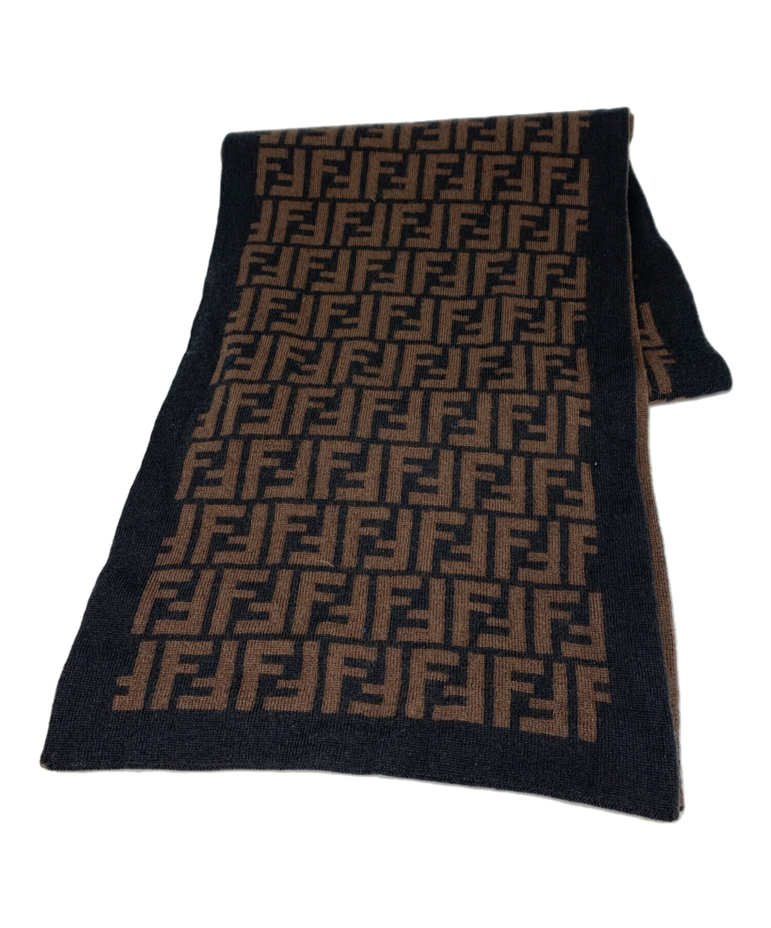 中古・古着通販】FENDI (フェンディ) マフラー ブラウン｜ブランド