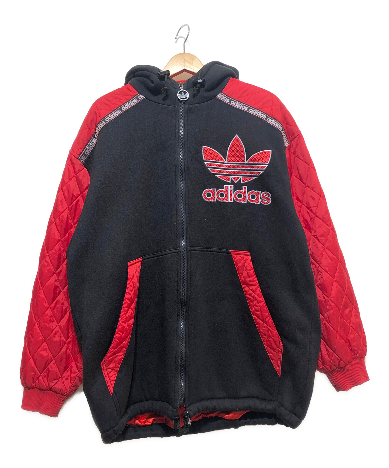 中古・古着通販】adidas (アディダス) フーデットキルティング