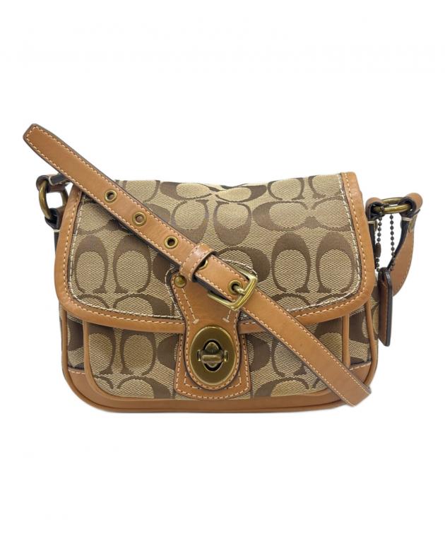 中古・古着通販】COACH (コーチ) COACH シグネチャー ショルダーバッグ