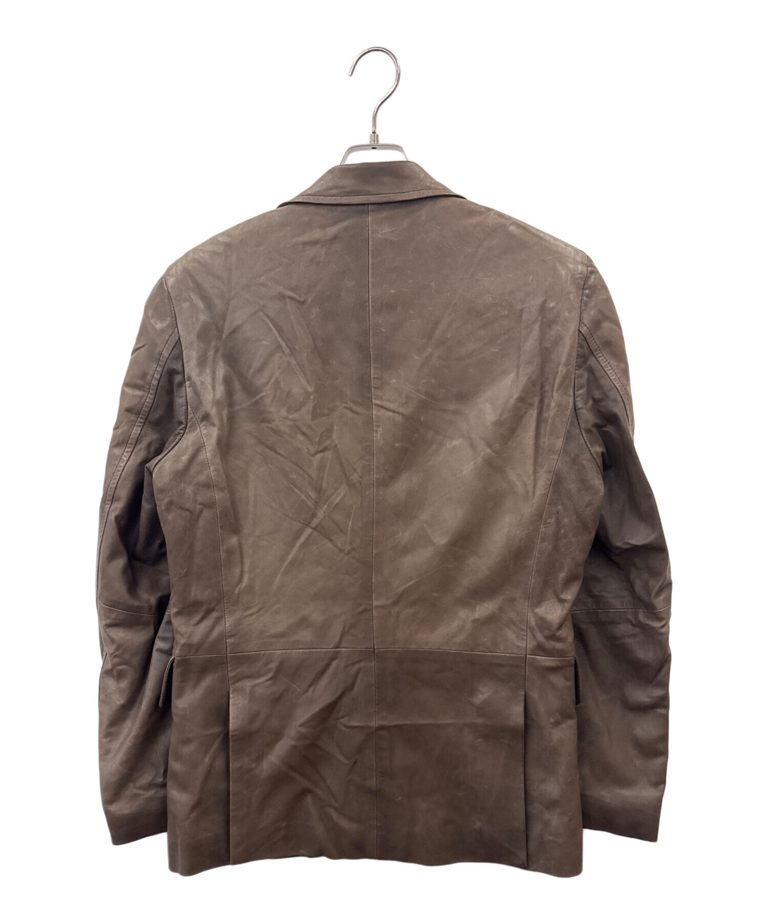 中古・古着通販】HUGO BOSS (ヒューゴ ボス) HUGO BOSS レザー