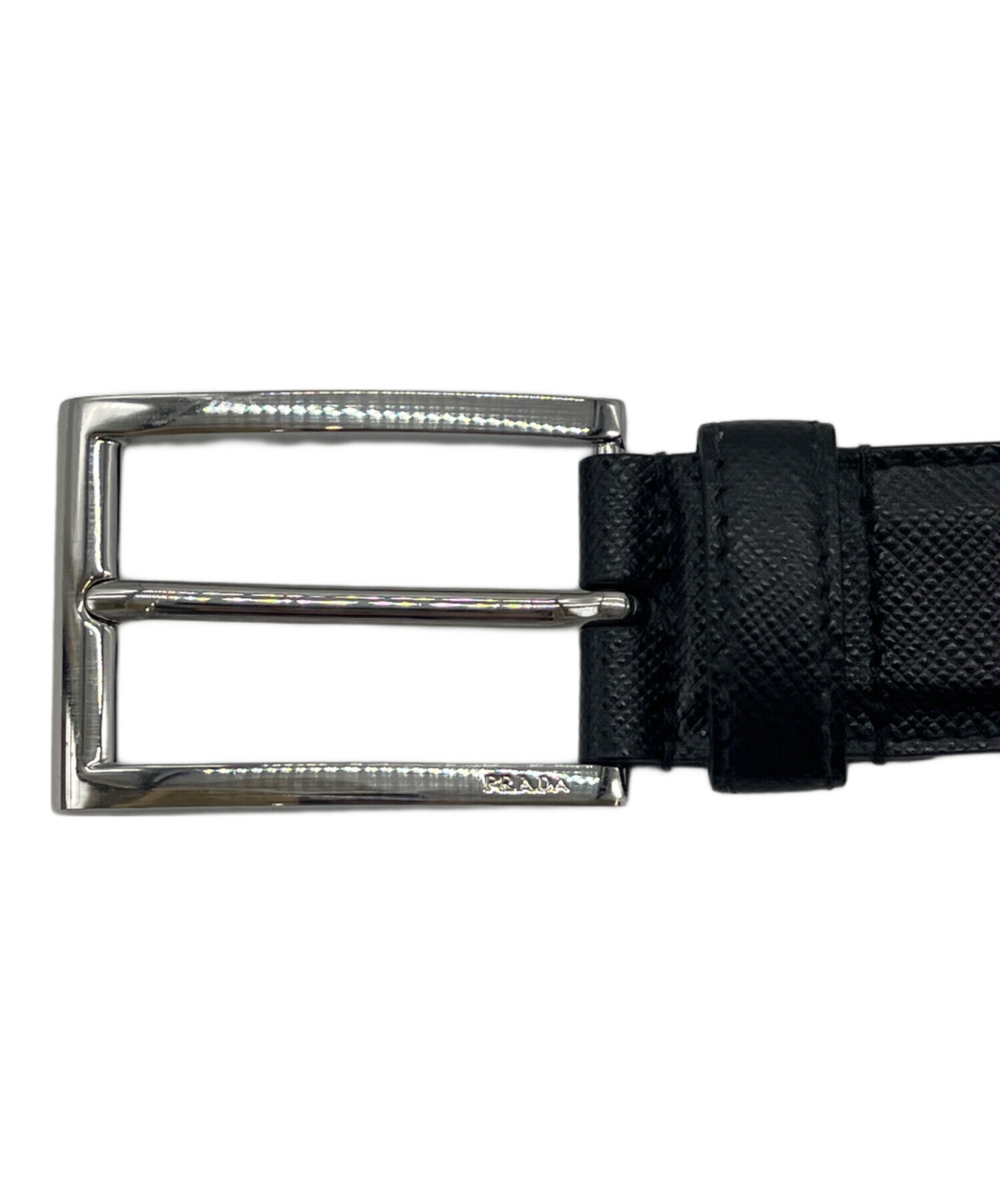 中古・古着通販】PRADA (プラダ) サフィアーノレザーベルト｜ブランド