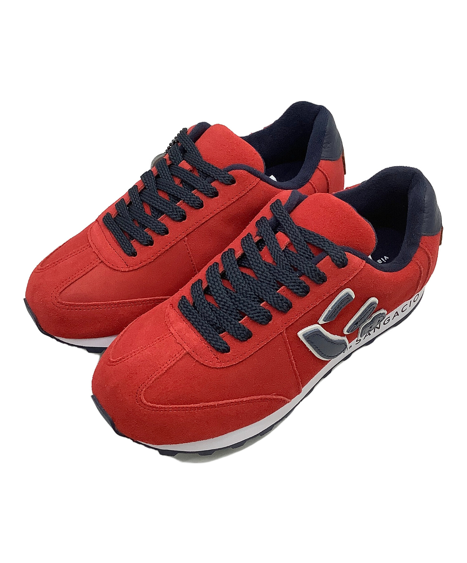 中古・古着通販】Sangacio (サンガッチョ) スニーカー レッド×ネイビー