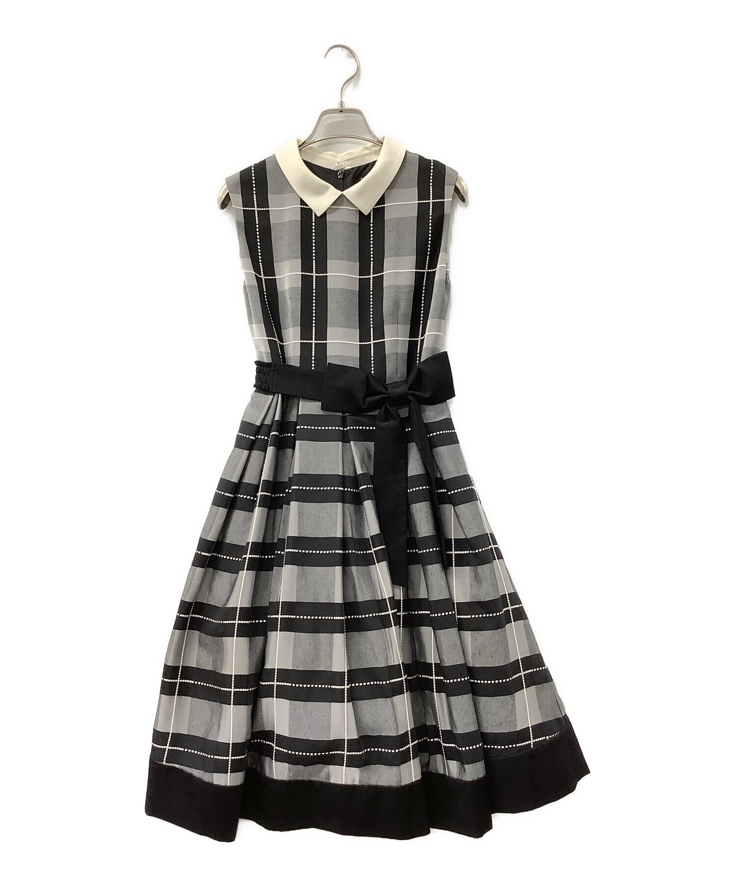 中古・古着通販】MEZZO PIANO (メゾピアノ) ブロックチェック