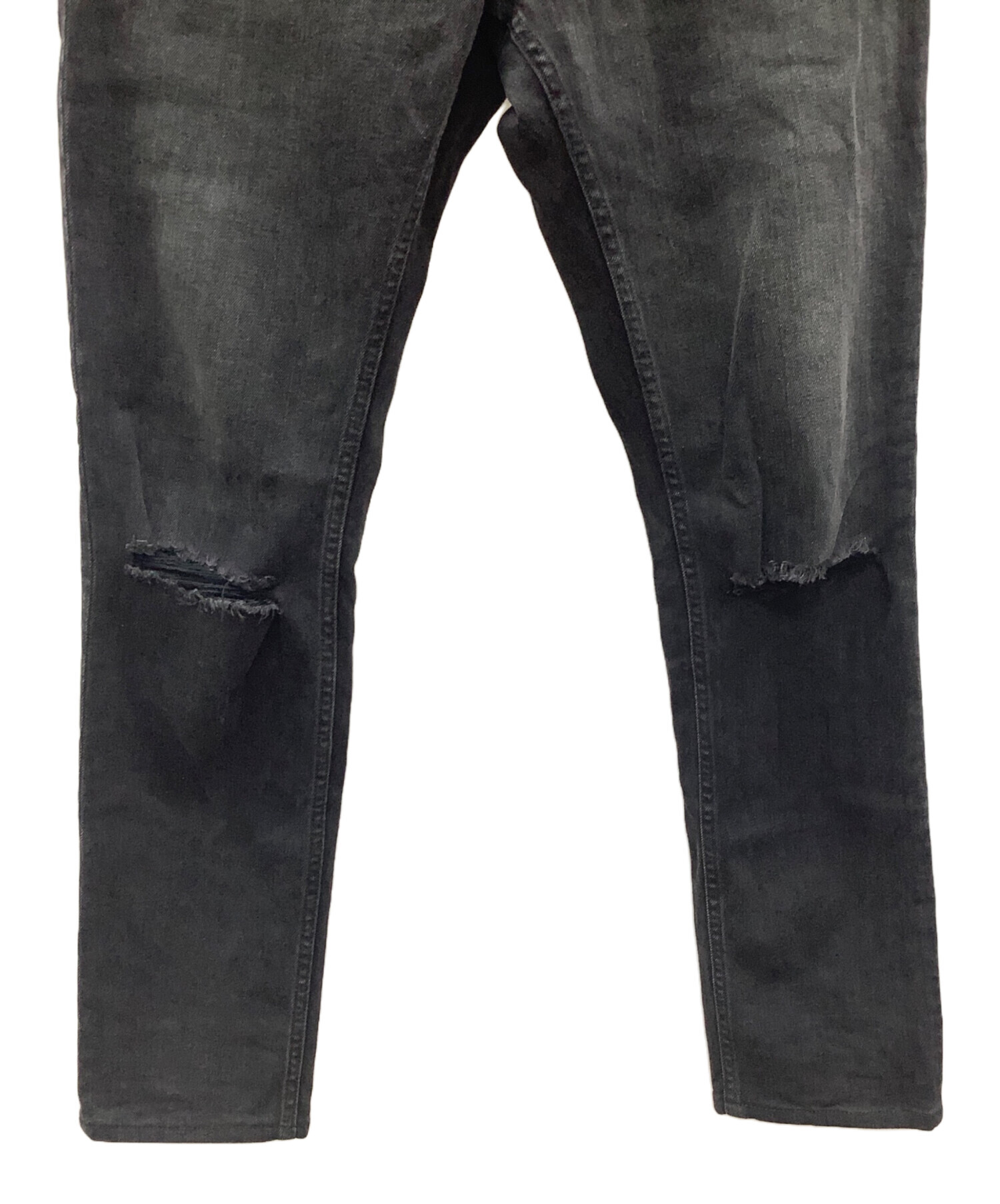 中古・古着通販】MINEDENIM (マインデニム) デニムパンツ ブラック