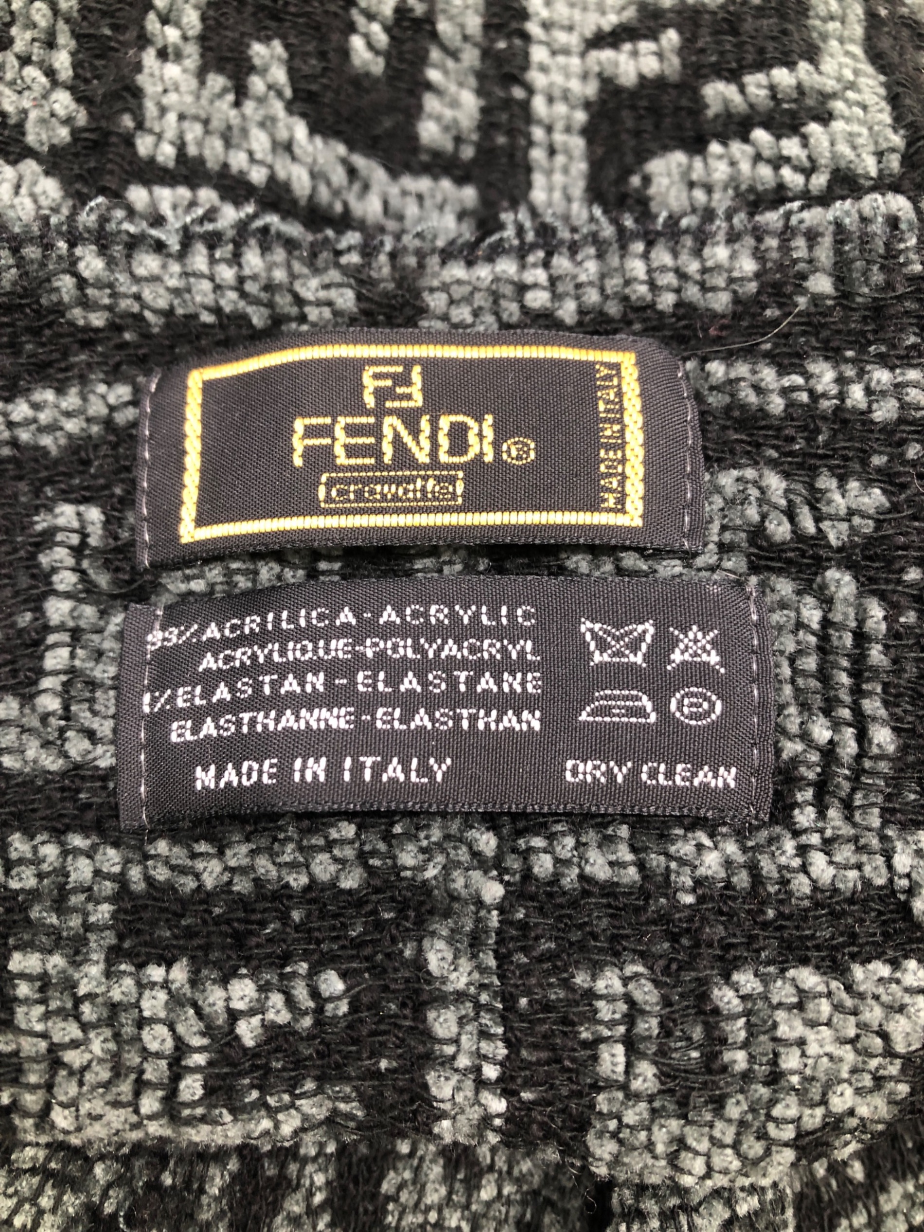 FENDI チェック柄マフラー グレー系 楽天市場】フェンディ マフラー