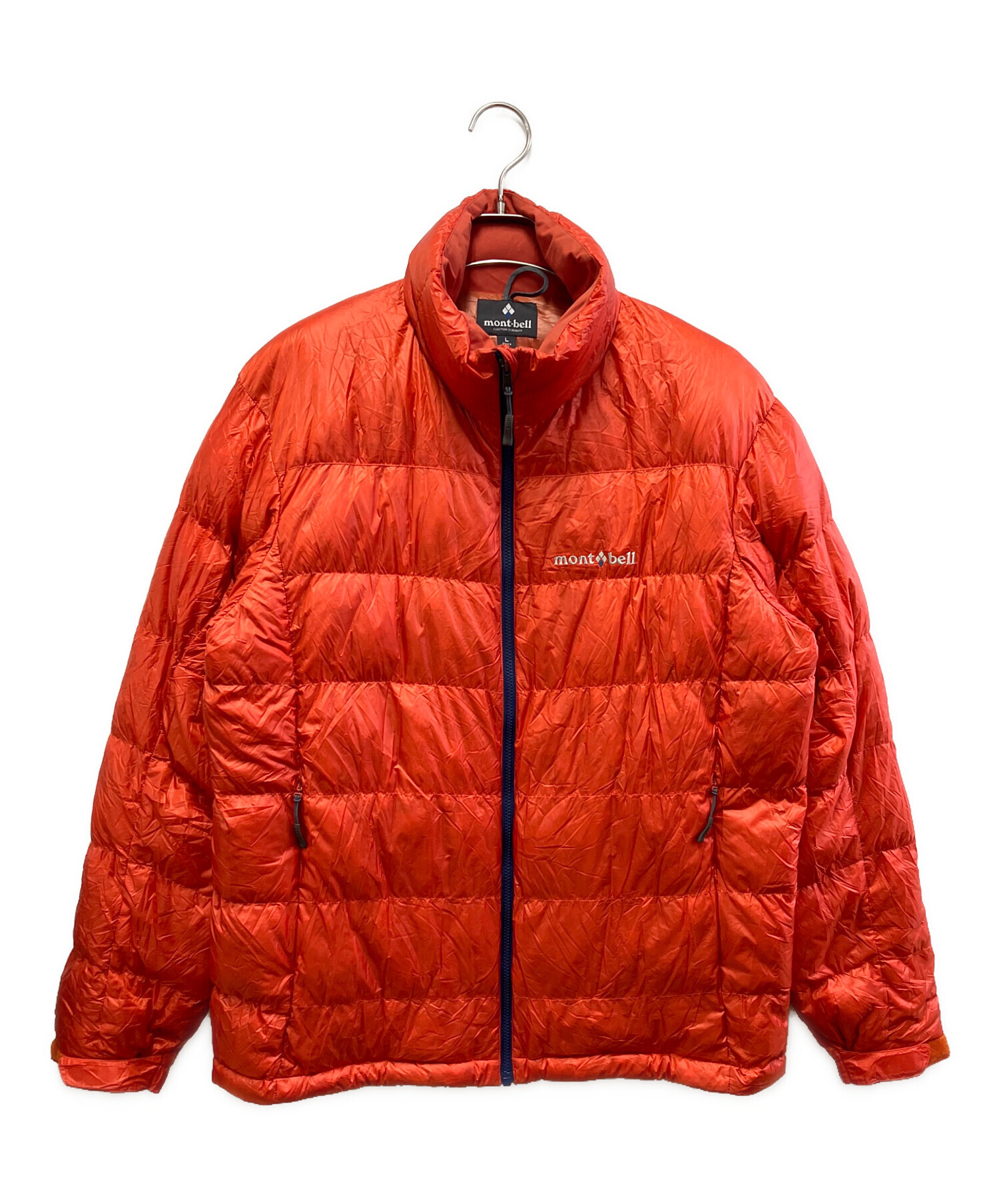 中古・古着通販】mont-bell (モンベル) ダウンジャケット オレンジ