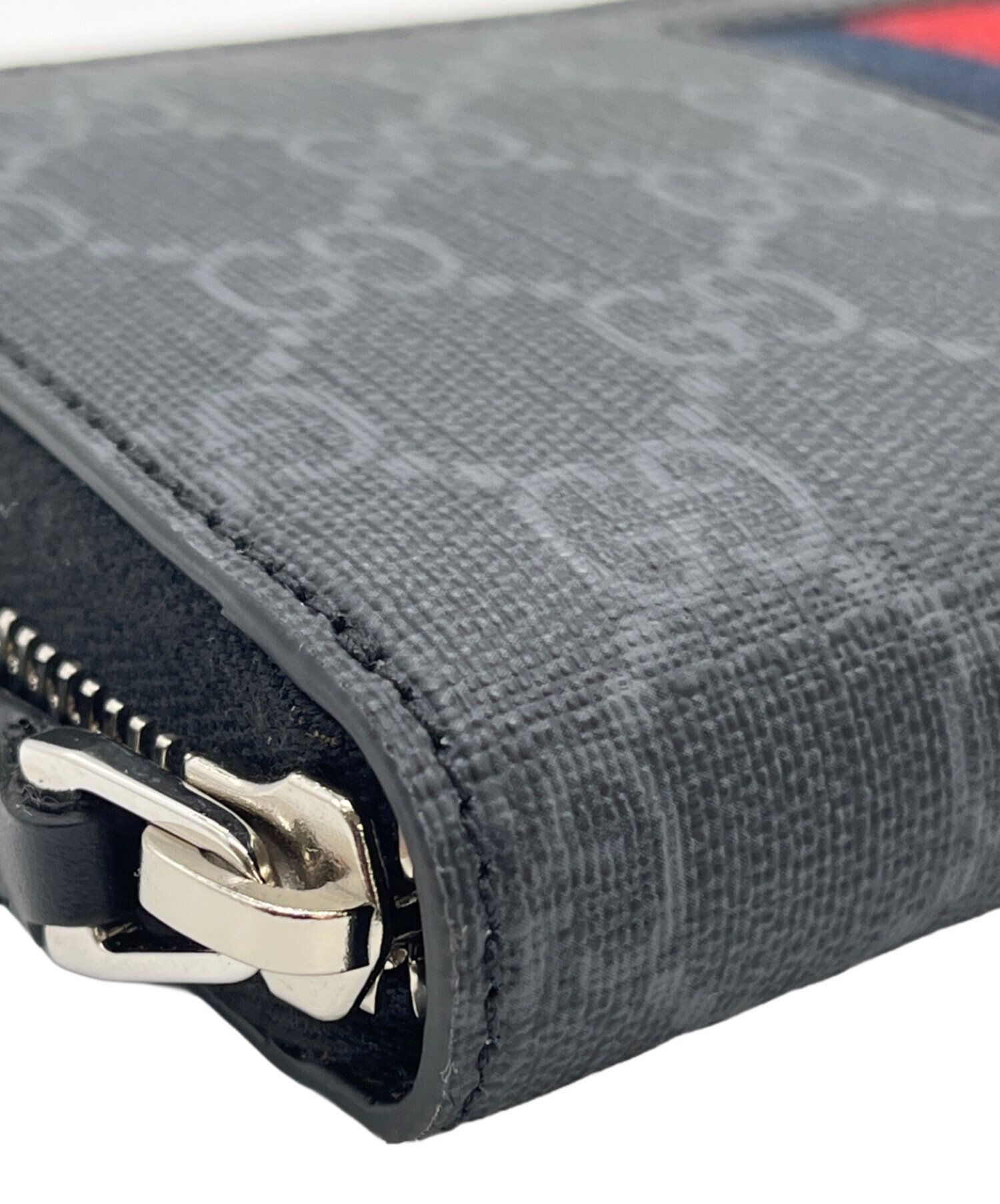 中古・古着通販】GUCCI (グッチ) 長財布 GUCCI GGスプリーム ネイビー