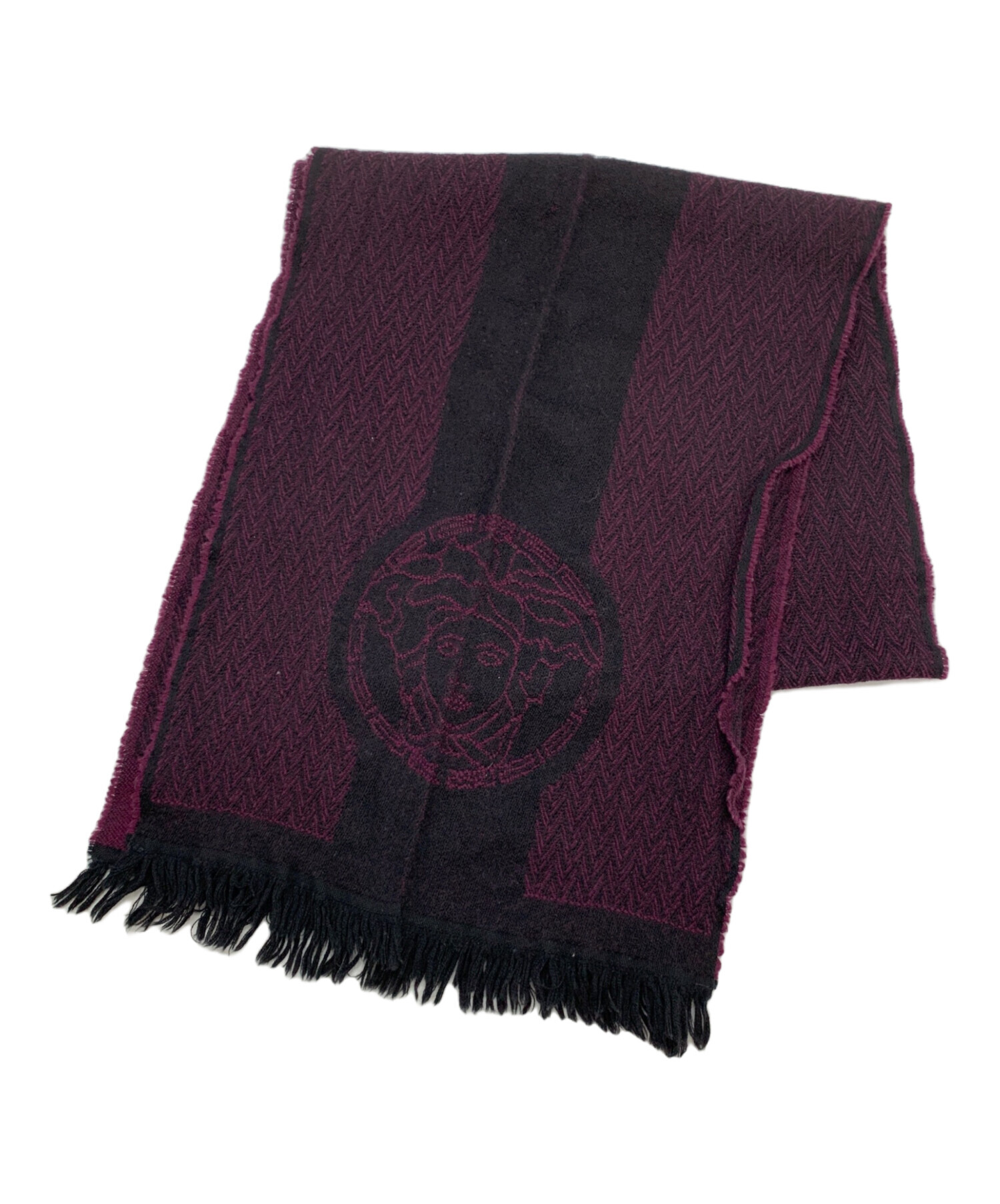 中古・古着通販】VERSACE (ヴェルサーチェ) マフラー パープル