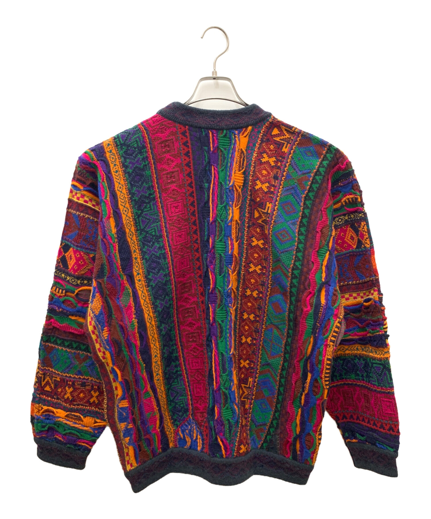 中古・古着通販】Coogi (クージー) 3Dニット マルチカラー サイズ:SS