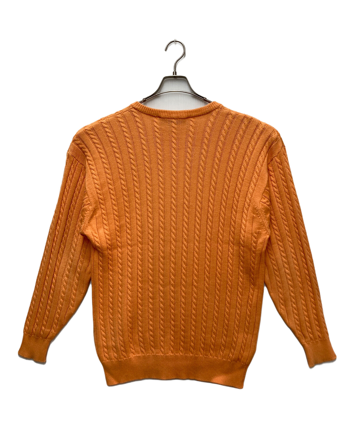 中古・古着通販】Burberry's (バーバリーズ) ケーブルニット オレンジ
