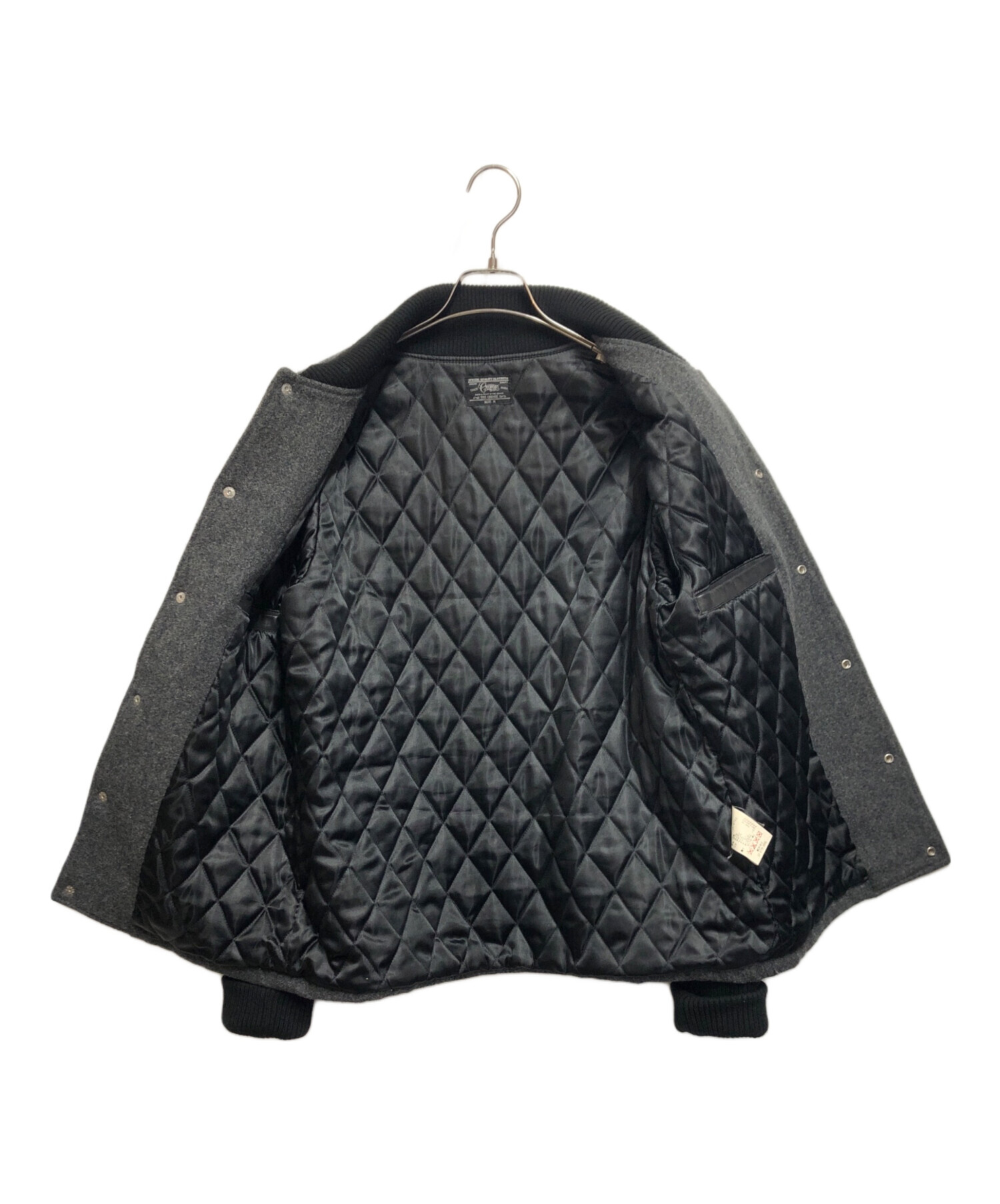 中古・古着通販】THE CRIMIE (ザ クライミー) スタジャン ブラック