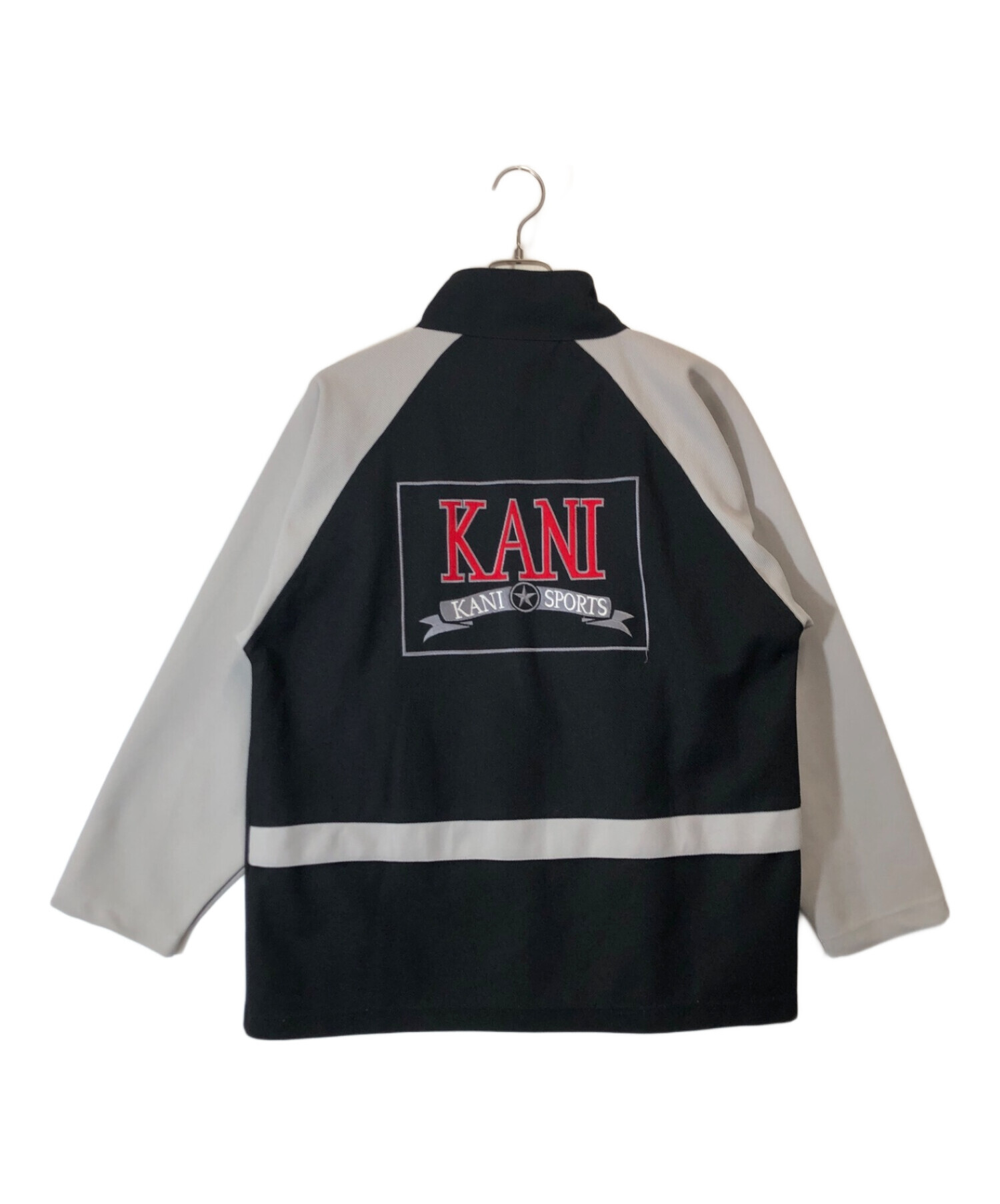 中古・古着通販】KARL KANI (カールカナイ) ハーフジップシャツ グレー