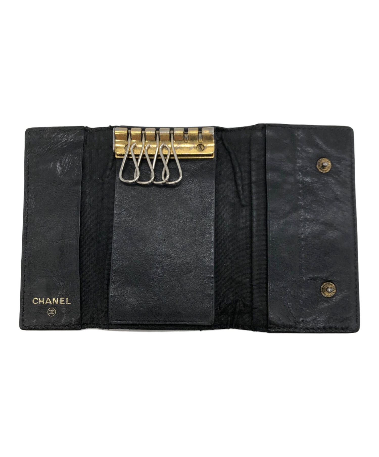 中古・古着通販】CHANEL (シャネル) キーケース ブラック｜ブランド