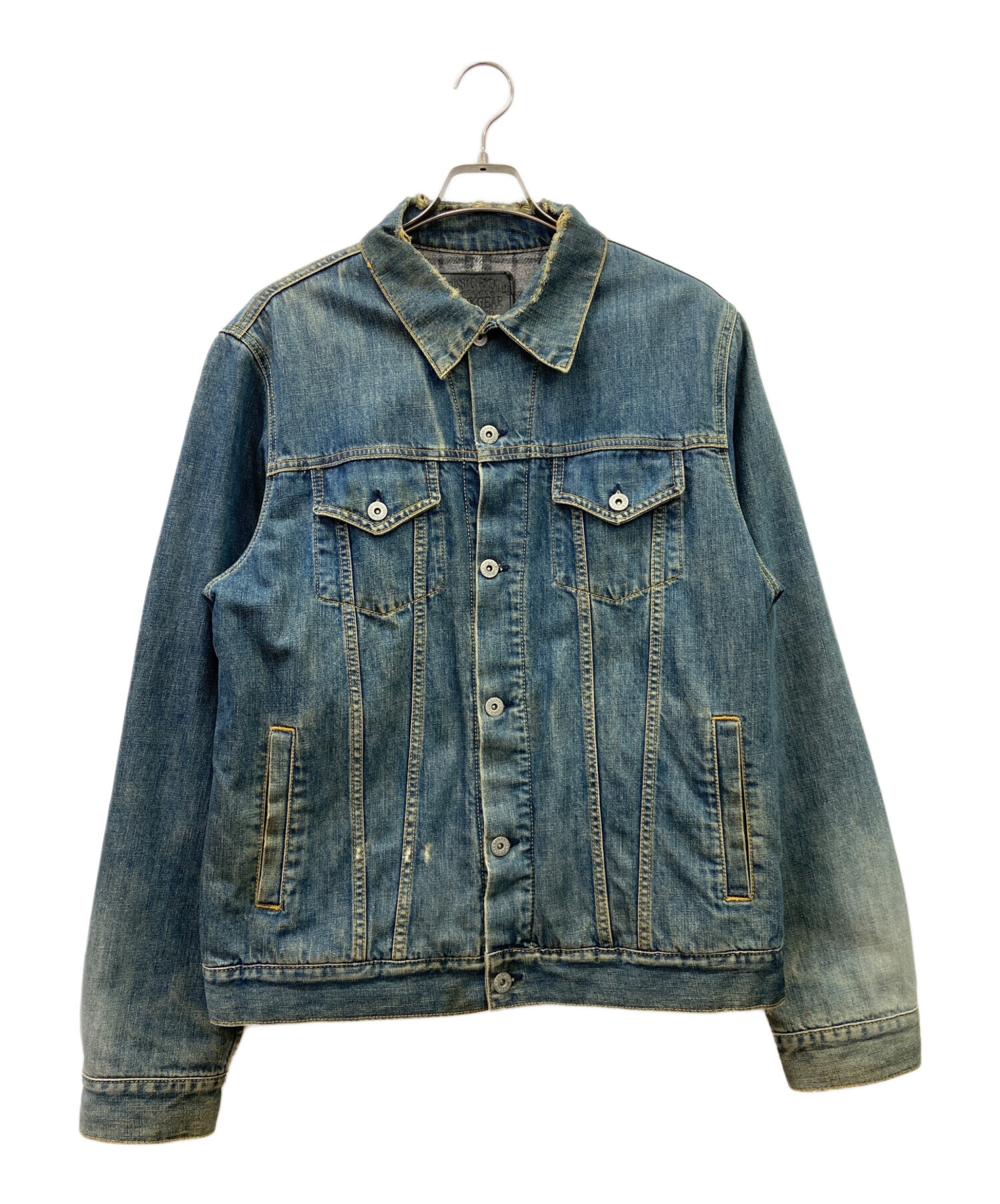 中古・古着通販】stussy (ステューシー) デニムジャケット インディゴ