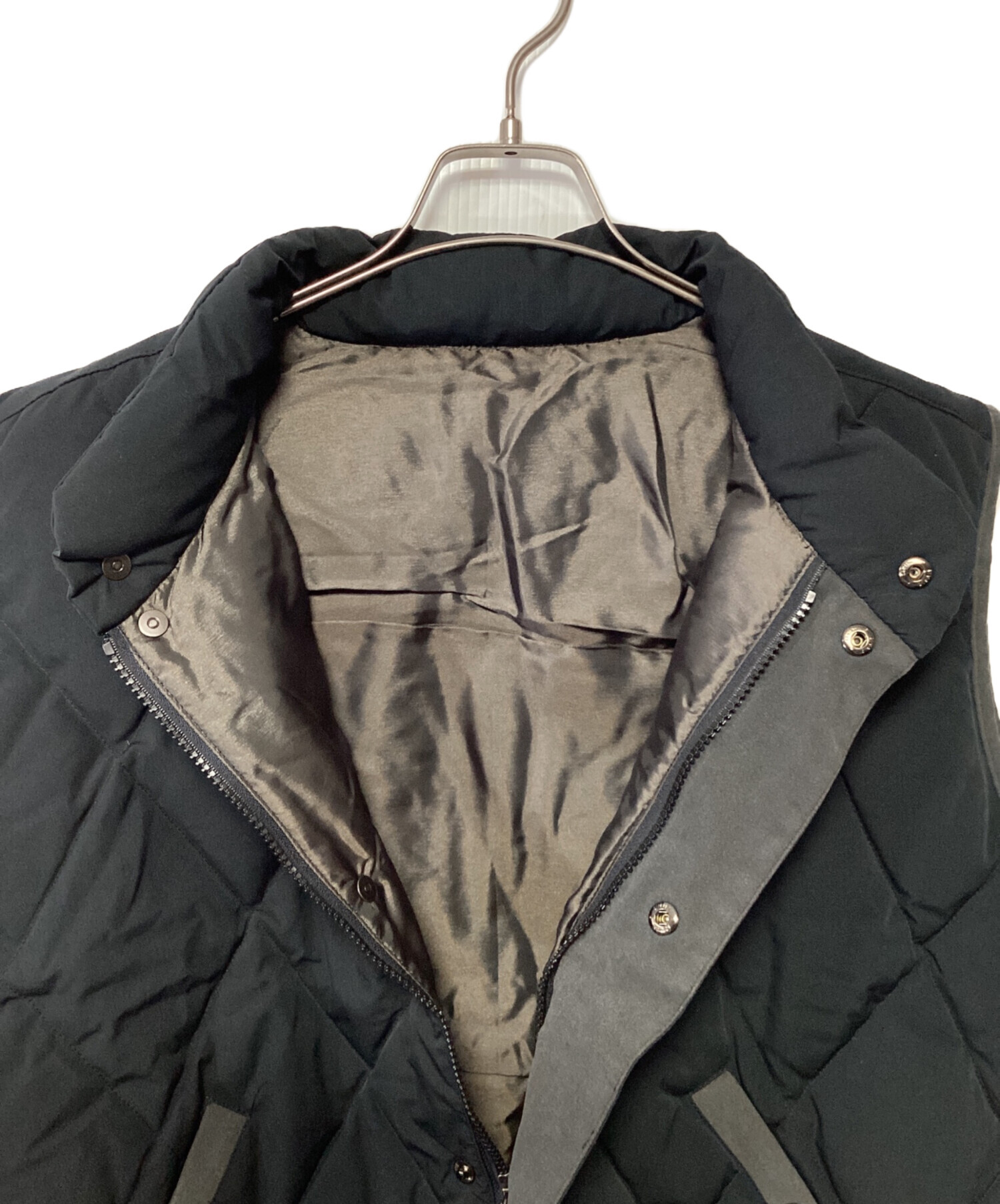 中古・古着通販】dunhill (ダンヒル) ダウンベスト ブラック サイズ:L