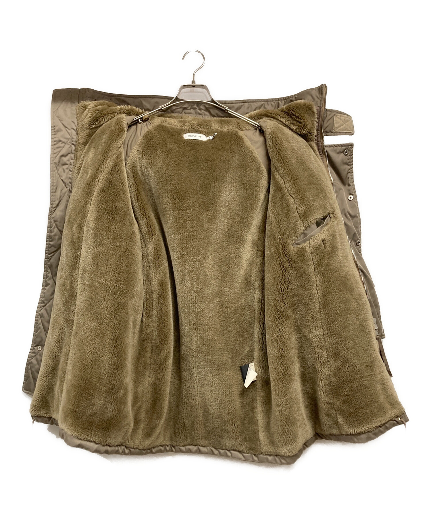 中古・古着通販】nonnative (ノンネイティブ) TROOPER HOODED BOA COAT