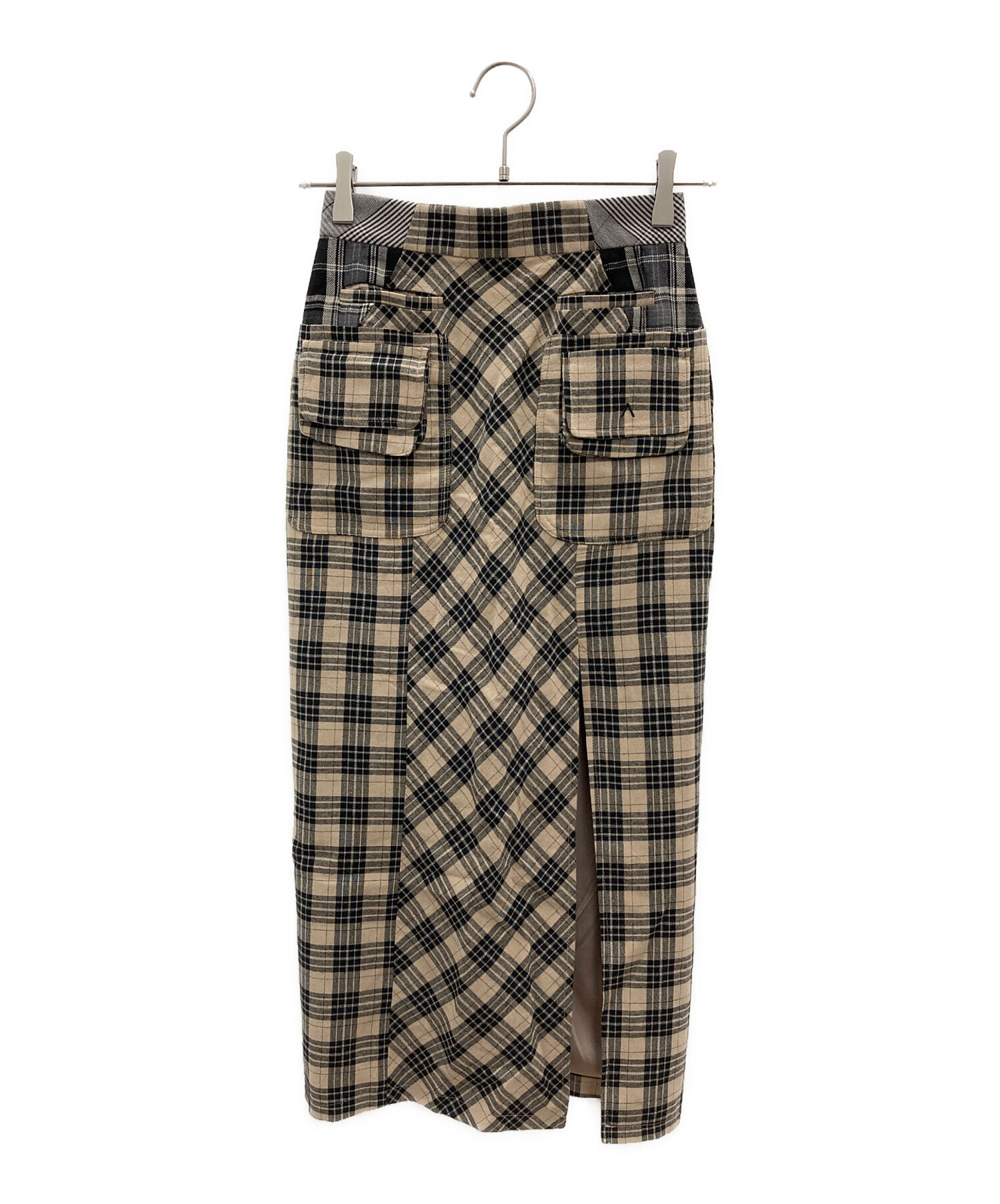 中古・古着通販】ANDMARY (アンドマリー) アンナチェックロング