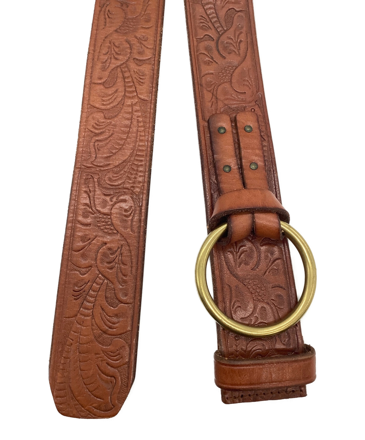 中古・古着通販】RALPH LAUREN (ラルフローレン) レザーベルト