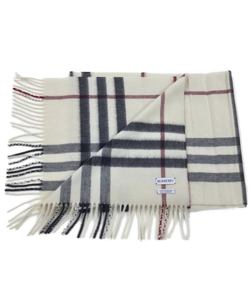 中古・古着通販】BURBERRY (バーバリー) ノバチェック マフラー グレー