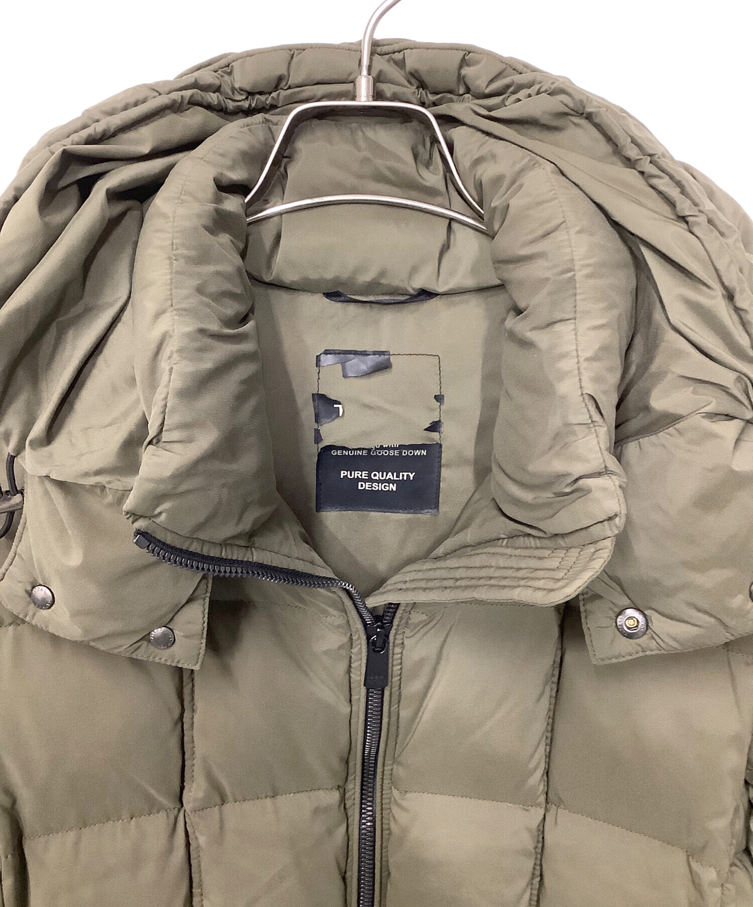 中古・古着通販】TATRAS (タトラス) ダウンジャケット カーキ サイズ:2