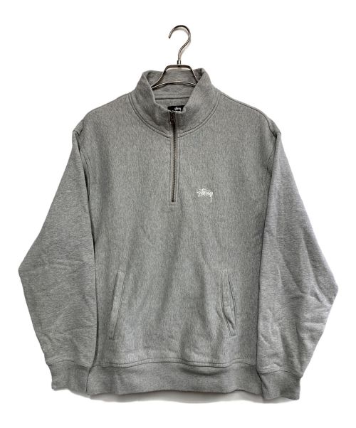 中古・古着通販】stussy (ステューシー) ハーフジップスウェット