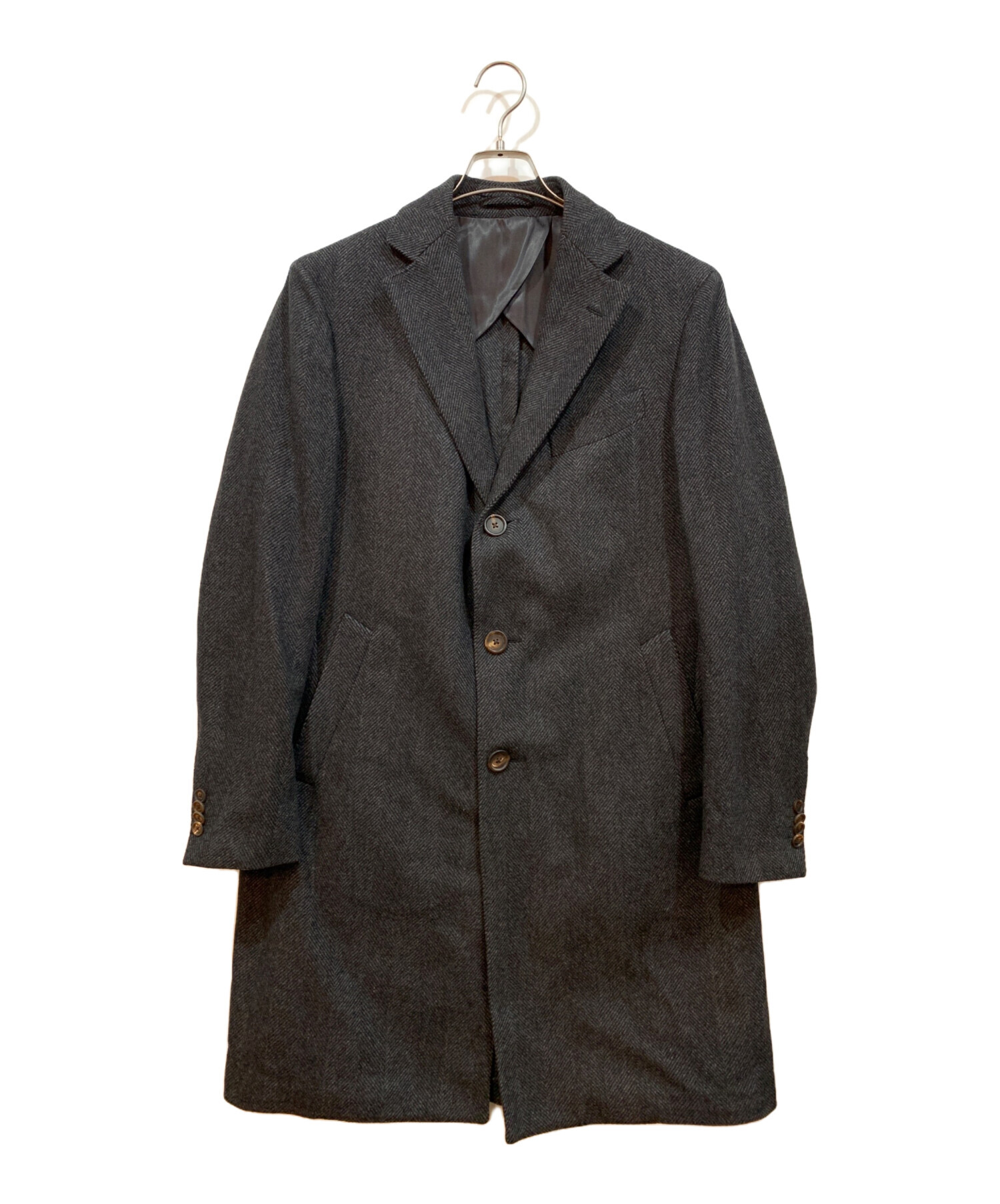 中古・古着通販】LARDINI (ラルディーニ) コート グレー サイズ:52