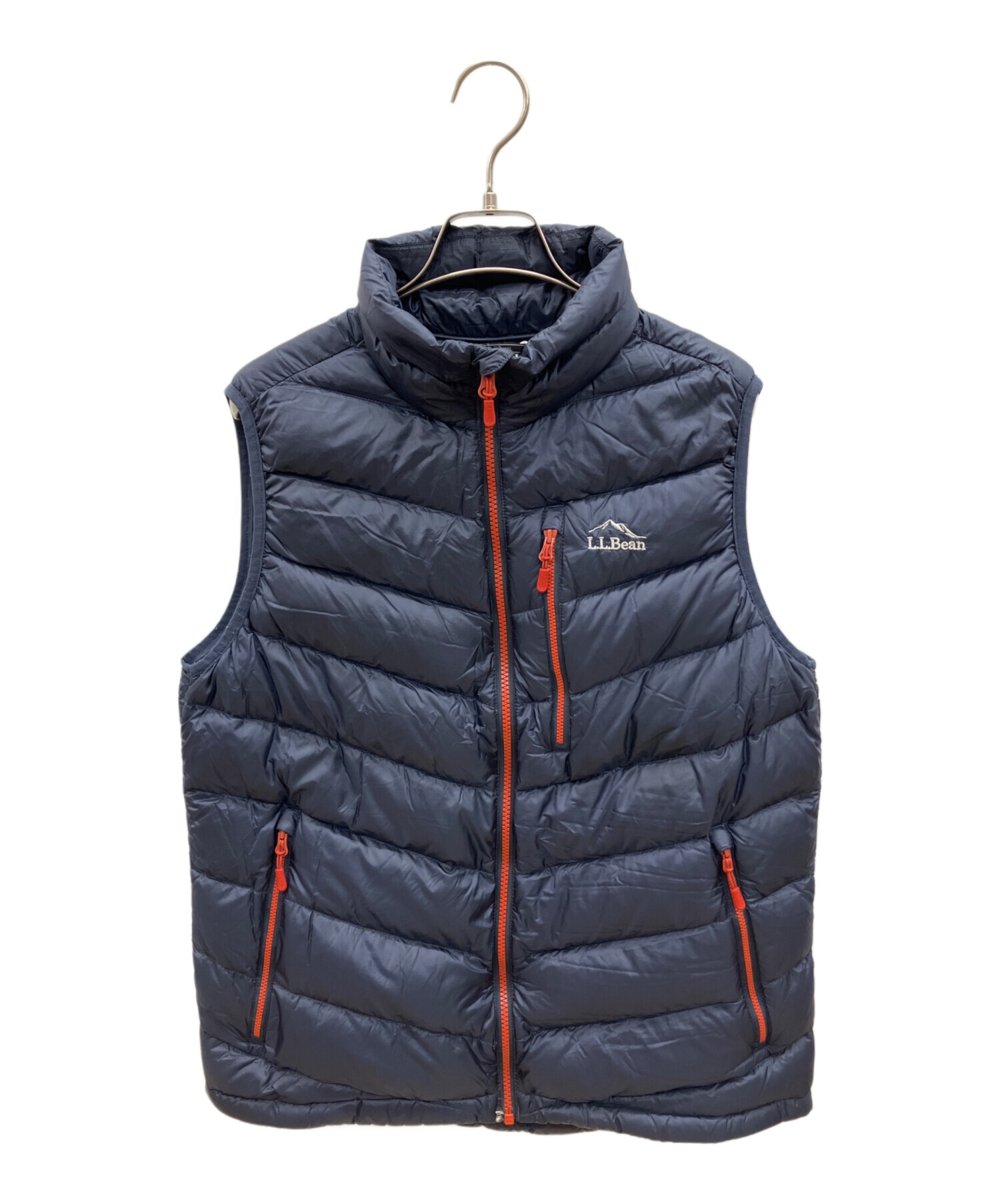 中古・古着通販】L.L.Bean (エルエルビーン) ダウンベスト ネイビー