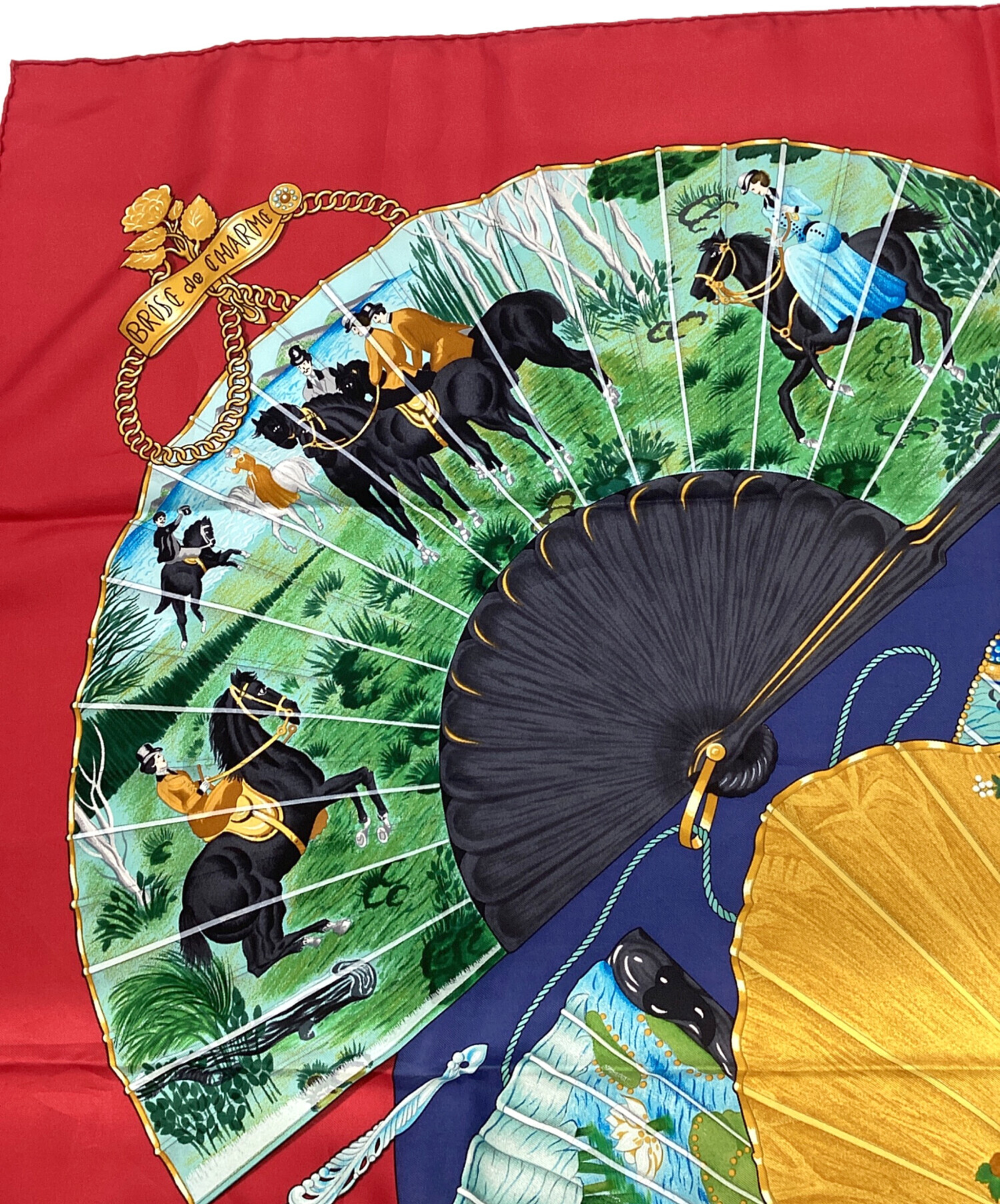 中古・古着通販】HERMES (エルメス) カレ90 BRISE DE CHARME 魅惑の