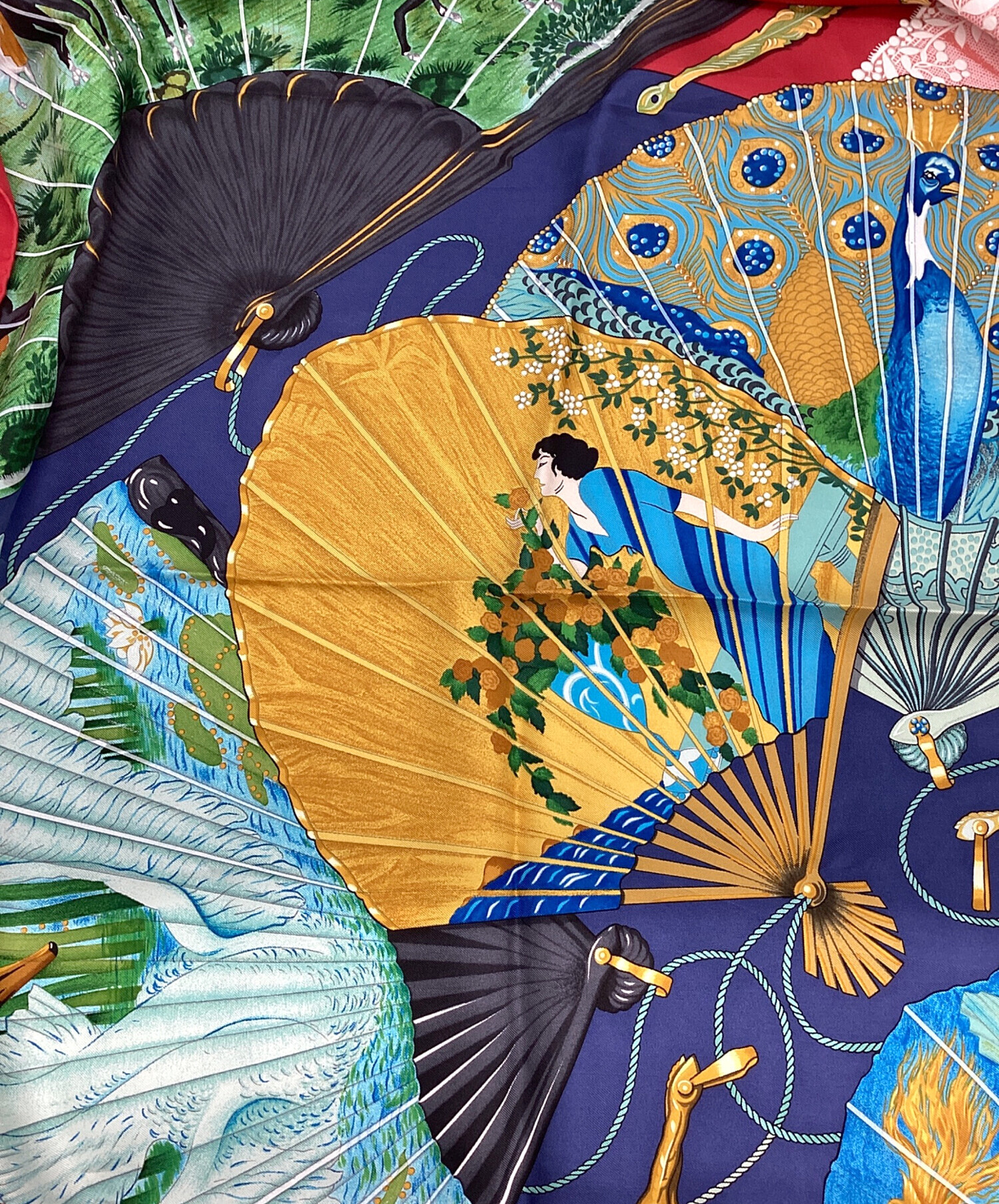 中古・古着通販】HERMES (エルメス) カレ90 BRISE DE CHARME 魅惑の