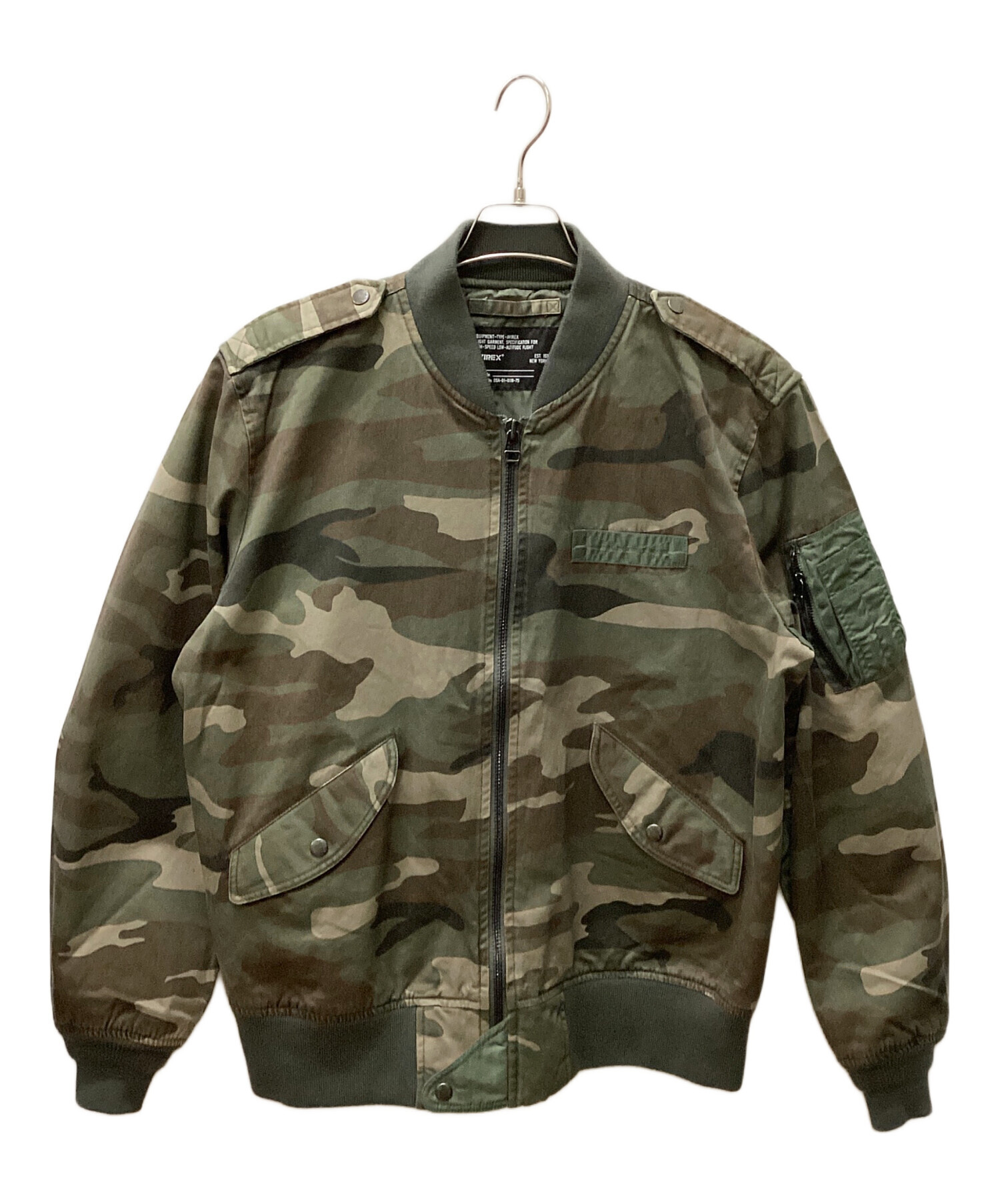 90sヴィンテージ アメカジ カーキ L-2B AVIREX フライトジャケット 90s