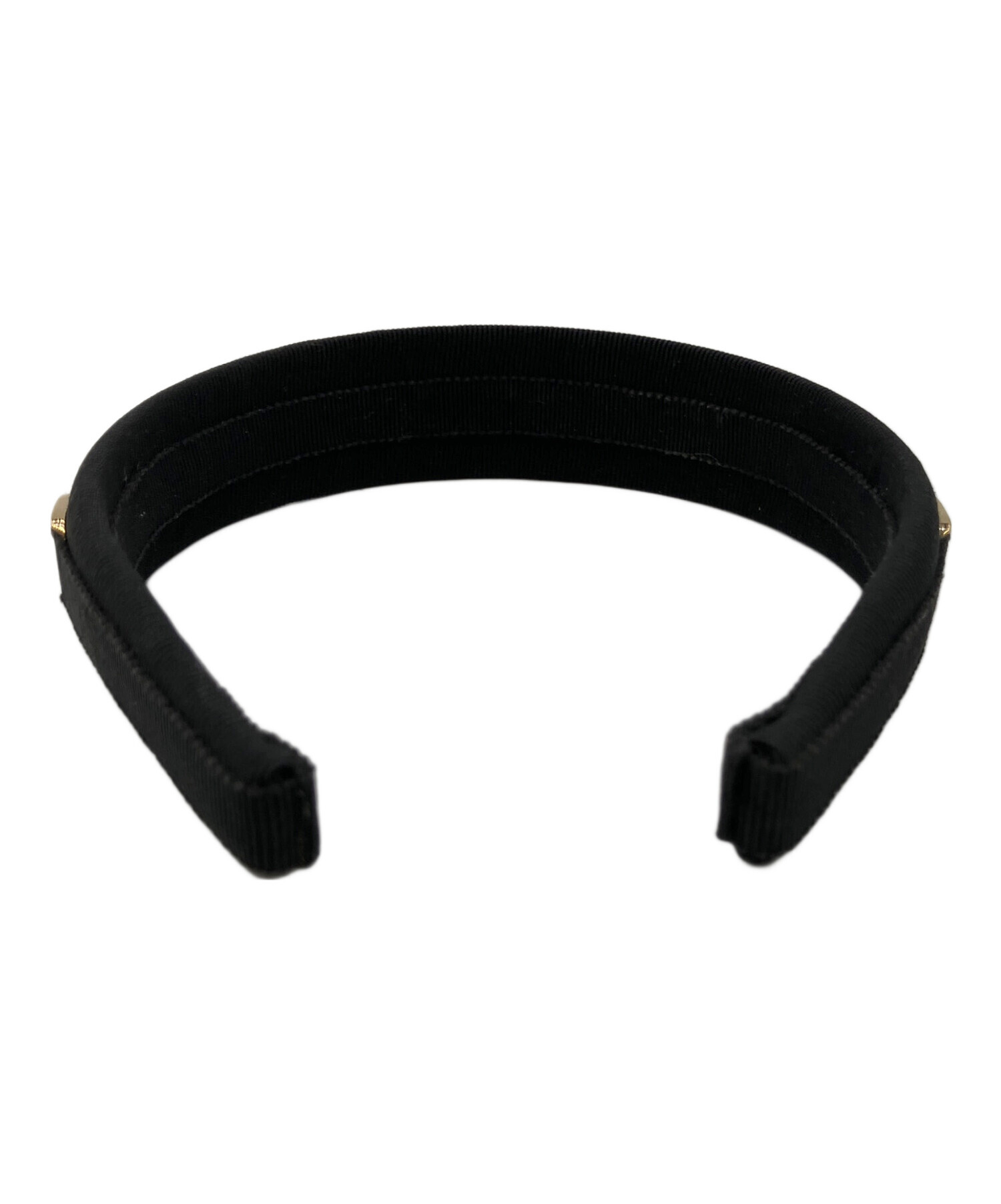 中古・古着通販】Ferragamo (フェラガモ) カチューシャ ブラック