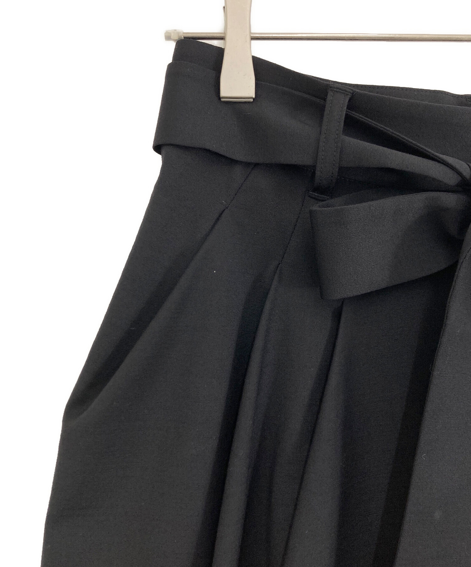 中古・古着通販】deres (デレス) deres ドレープパンツ ブラック